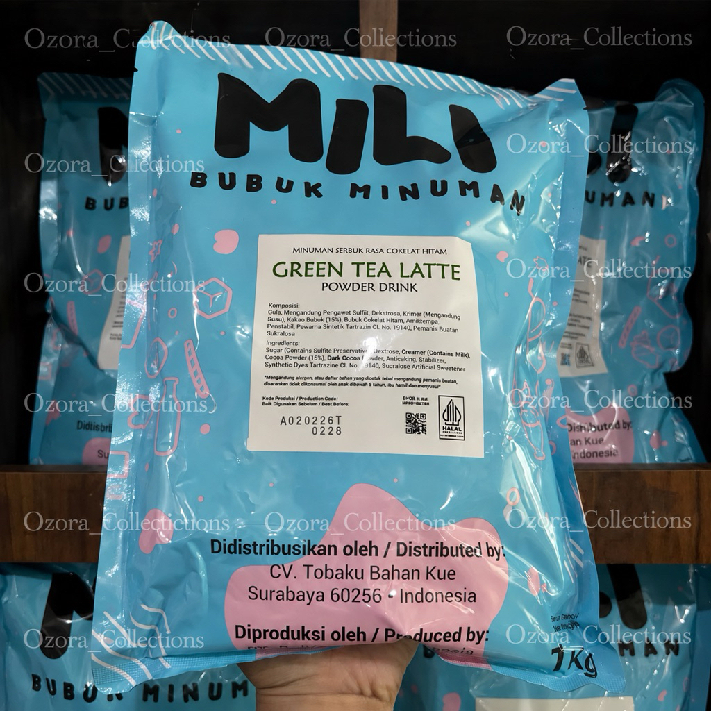 Mili Bubuk Minuman 1Kg [var. Green Tea Latte]