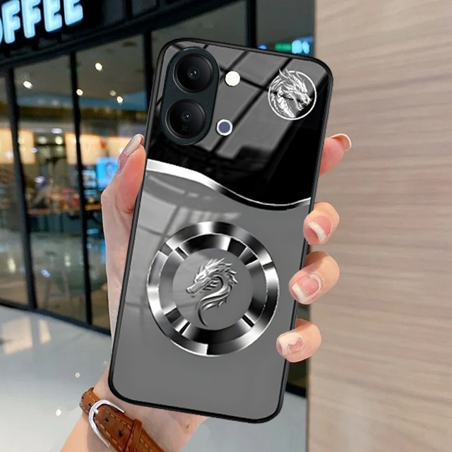 Softcase Glass Glossy Vivo Y05 Y11D Terbaru [SG13] Case Vivo Y05 - Case Vivo Y11D - Casing Handphone