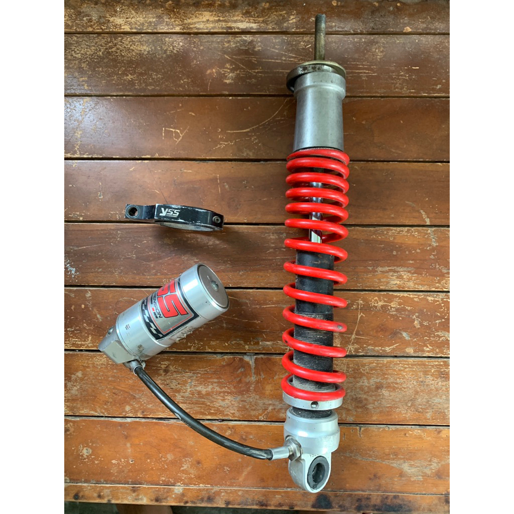 SHOCK BELAKANG YSS TABUNG PISAH VESPA MATIC SPRINT PRIMA LX S IGET