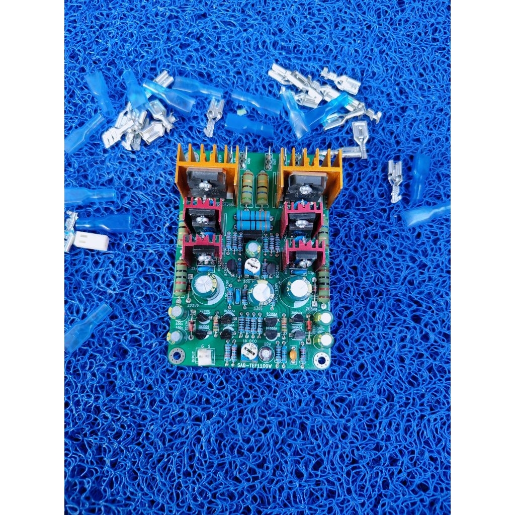 Kit driver power Amplifier Sub Tef 1100 PCB dobel layer