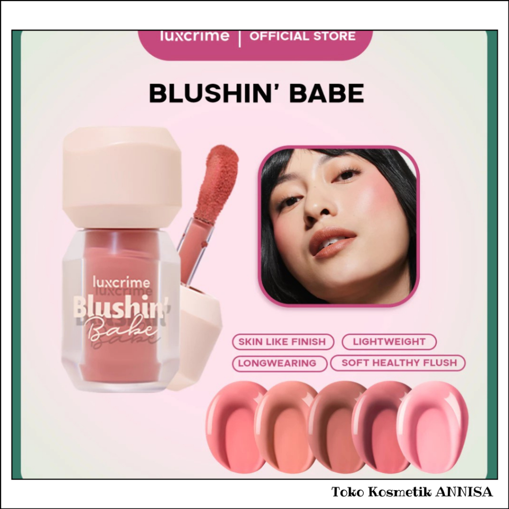 LUXCRIME Blushin’ Babe Liquid Blush