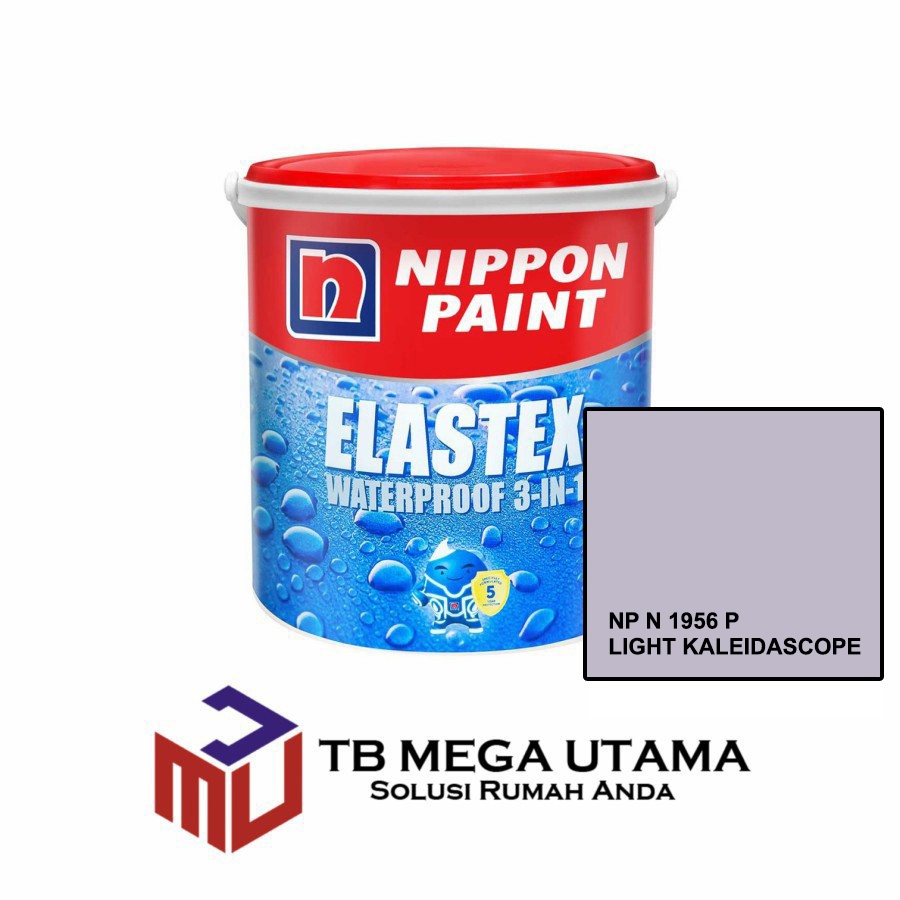 Nippon Elastex 3 in 1 Light Kaleidascope NP N 1956 P 4 Kg | PASTEL | Cat Waterproofing Pelapis Anti 