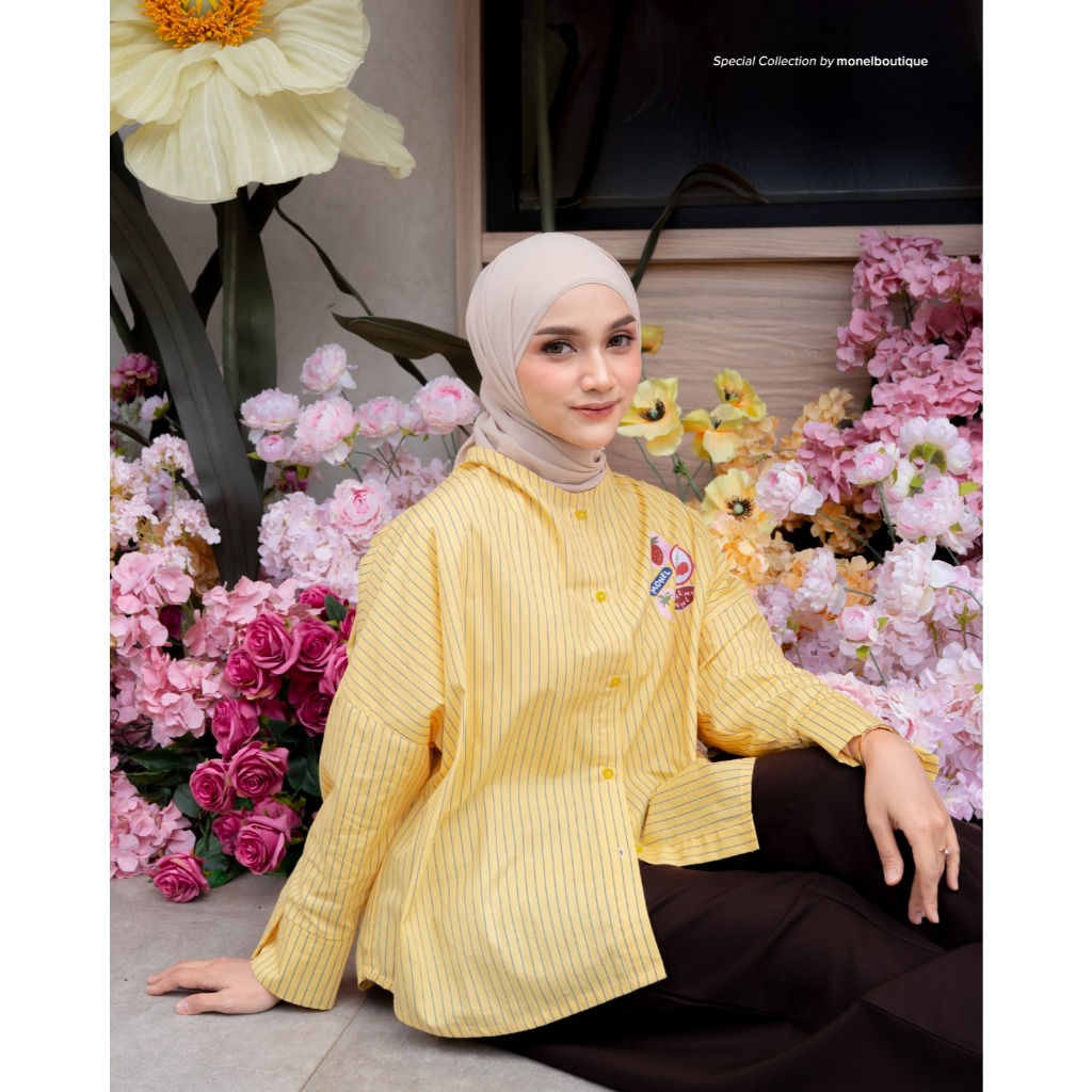 Monel - Atasan / Top / Kemeja Wanita / SUNLOVE TOP