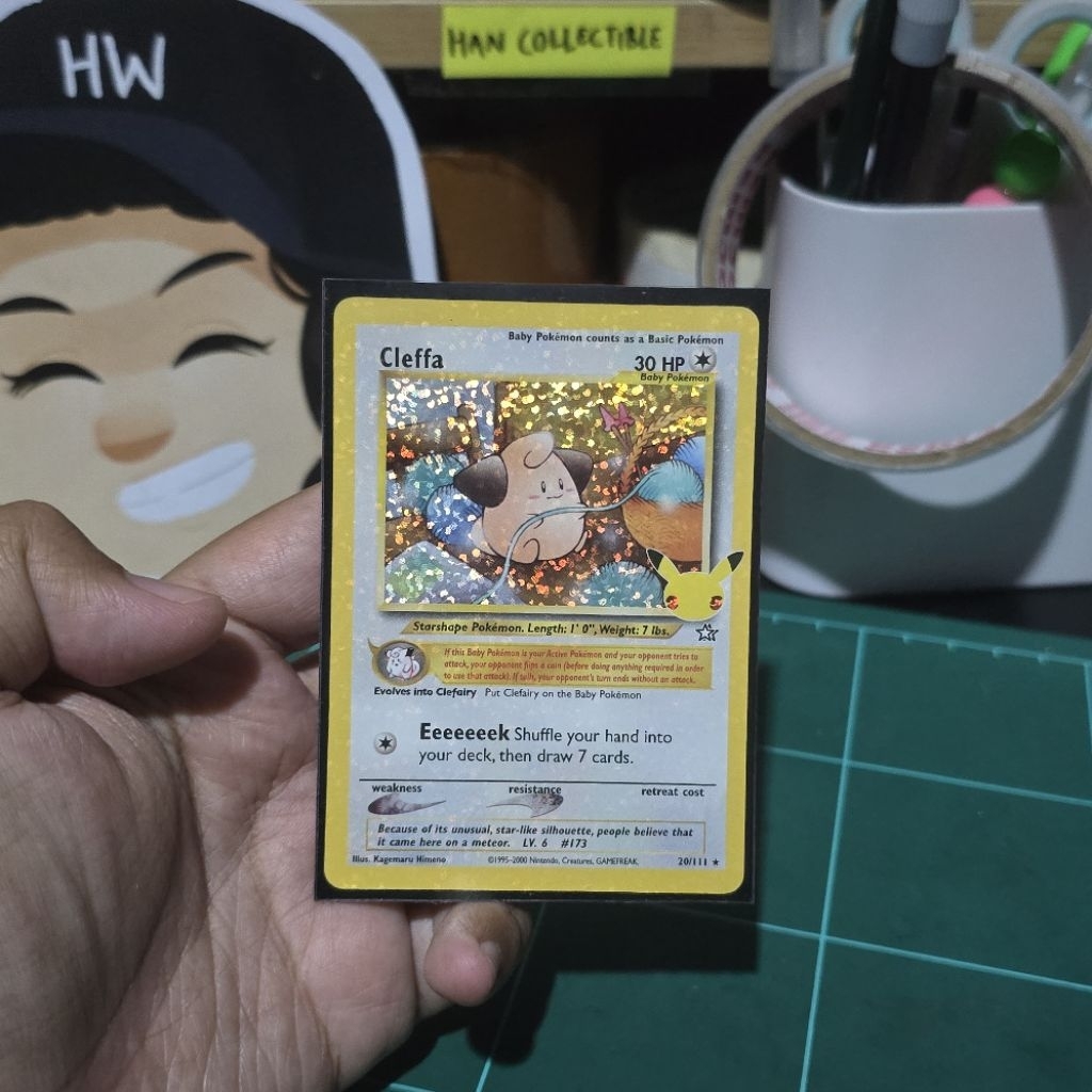 Cleffa 25th Pokemon Celebration - Pokemon TCG English