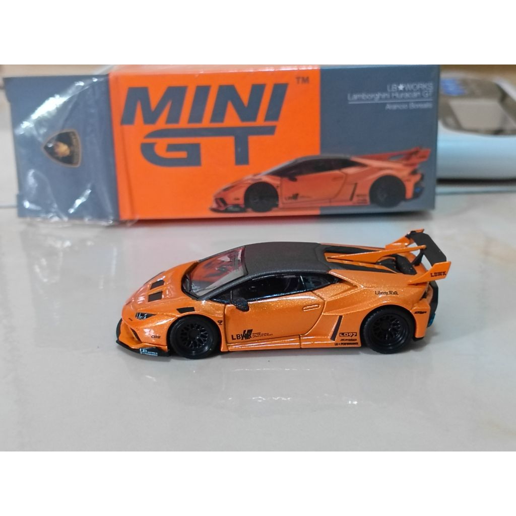 Mini GT Lamborghini Huracan LBWK Arancio Borealis