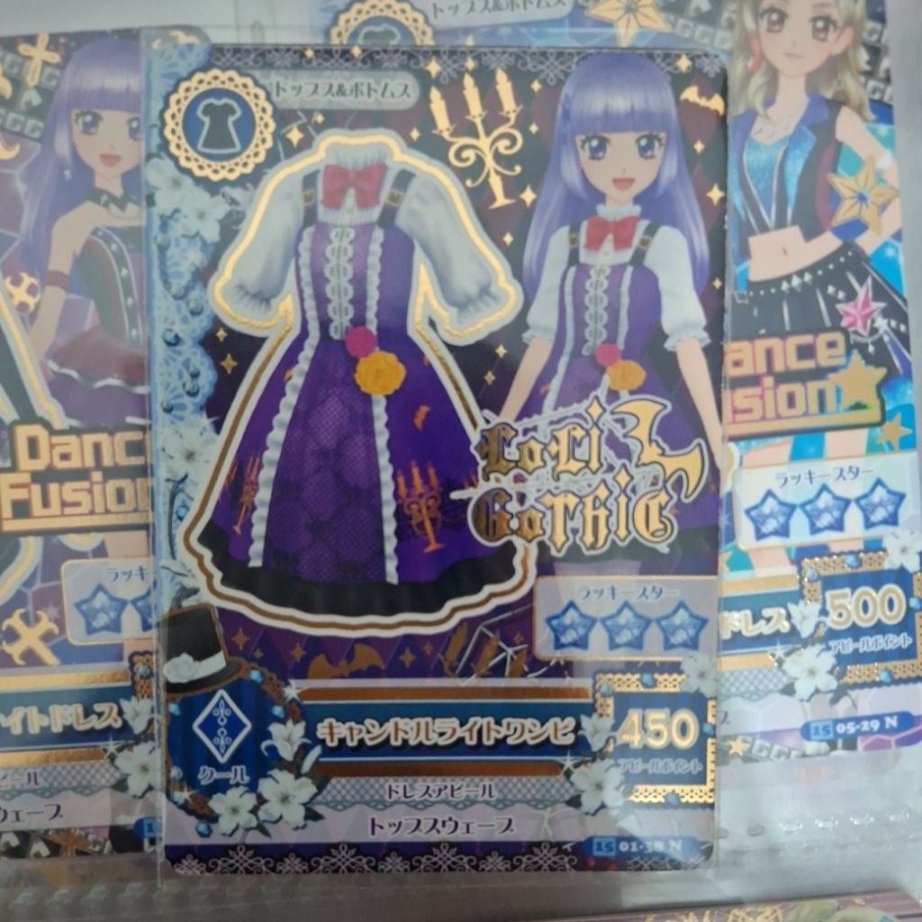 Aikatsu card-Loli gothic sumire Tops
