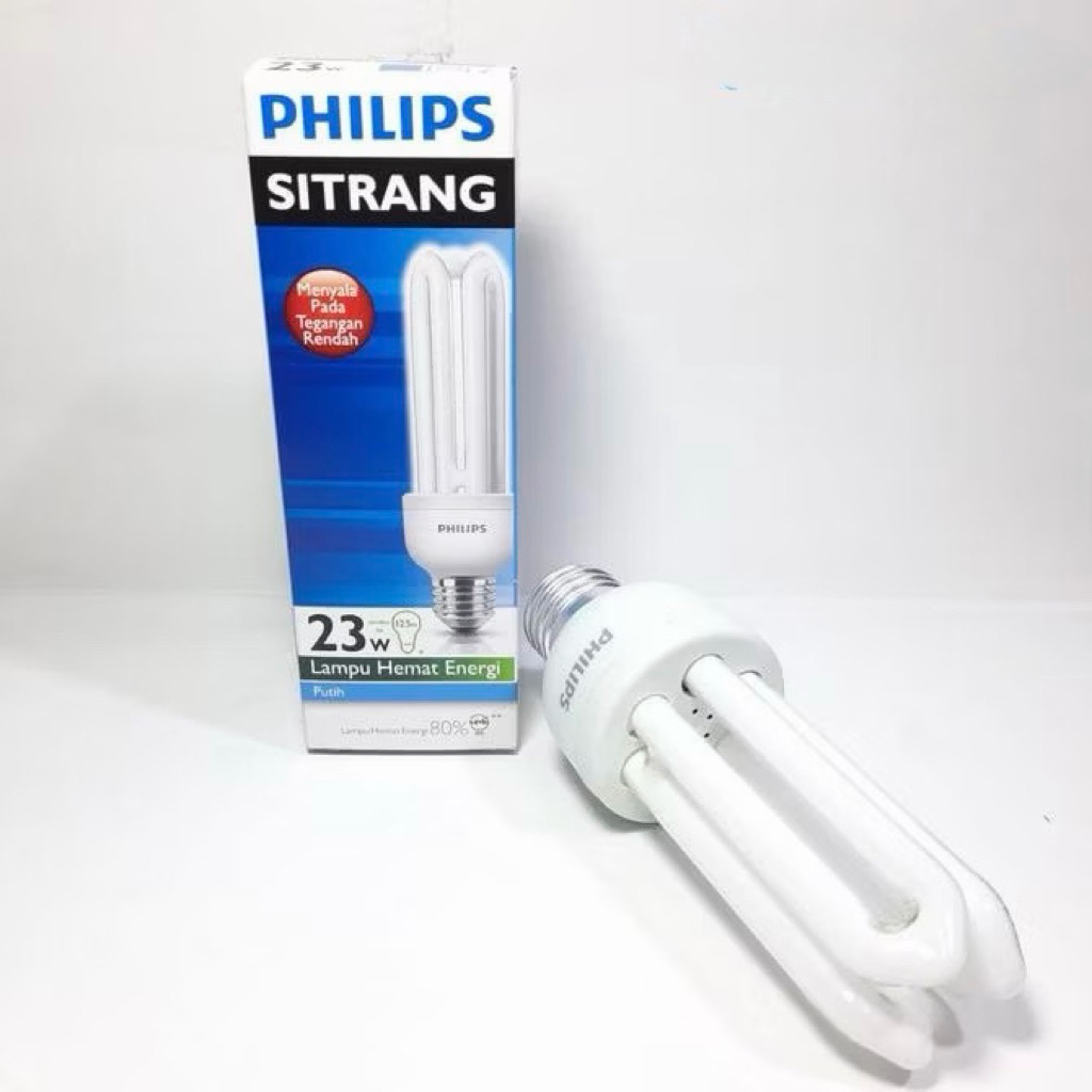 LAMPU PHILIPS SITRANG 3U 23w 23watt 23 watt