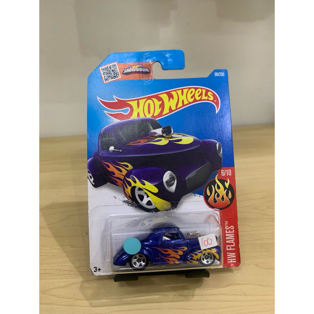 hot wheels 41 willys biru