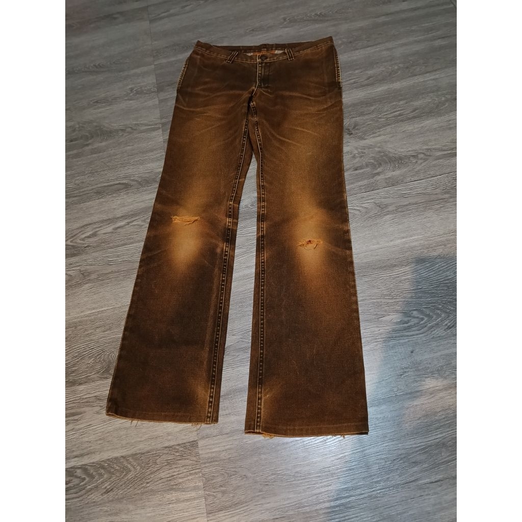 Adam Et Rope Brown Washed Bootcut