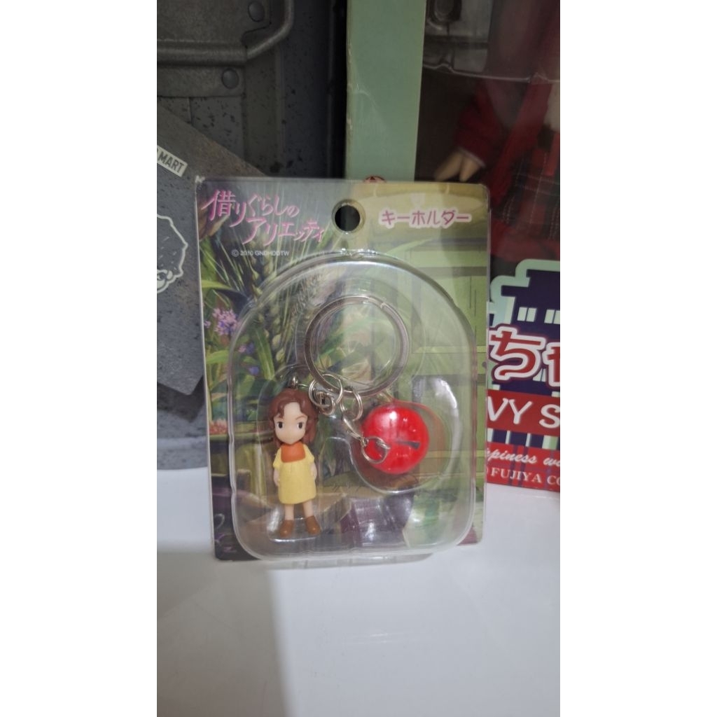 Gantungan Kunci Arrietty Studio Ghibli rare