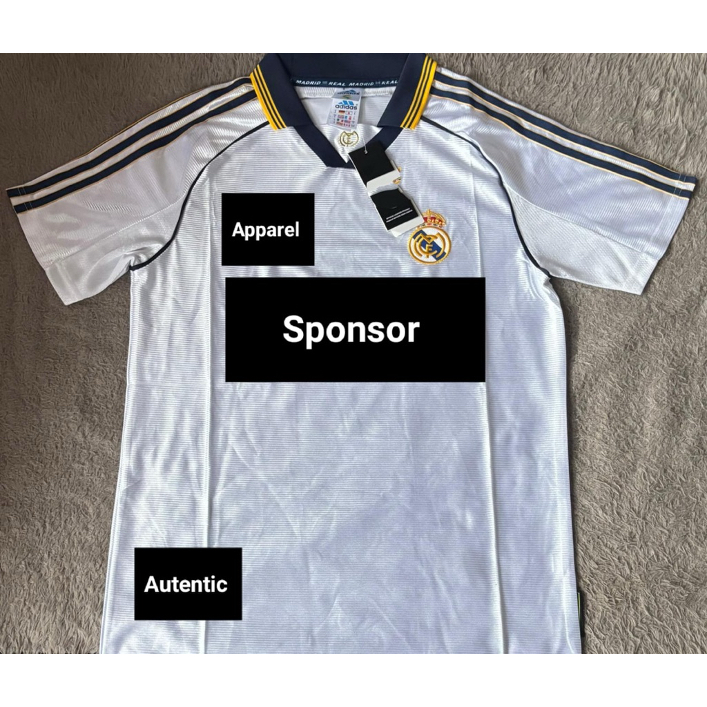 Retro Real Madrid Home 1999/2000