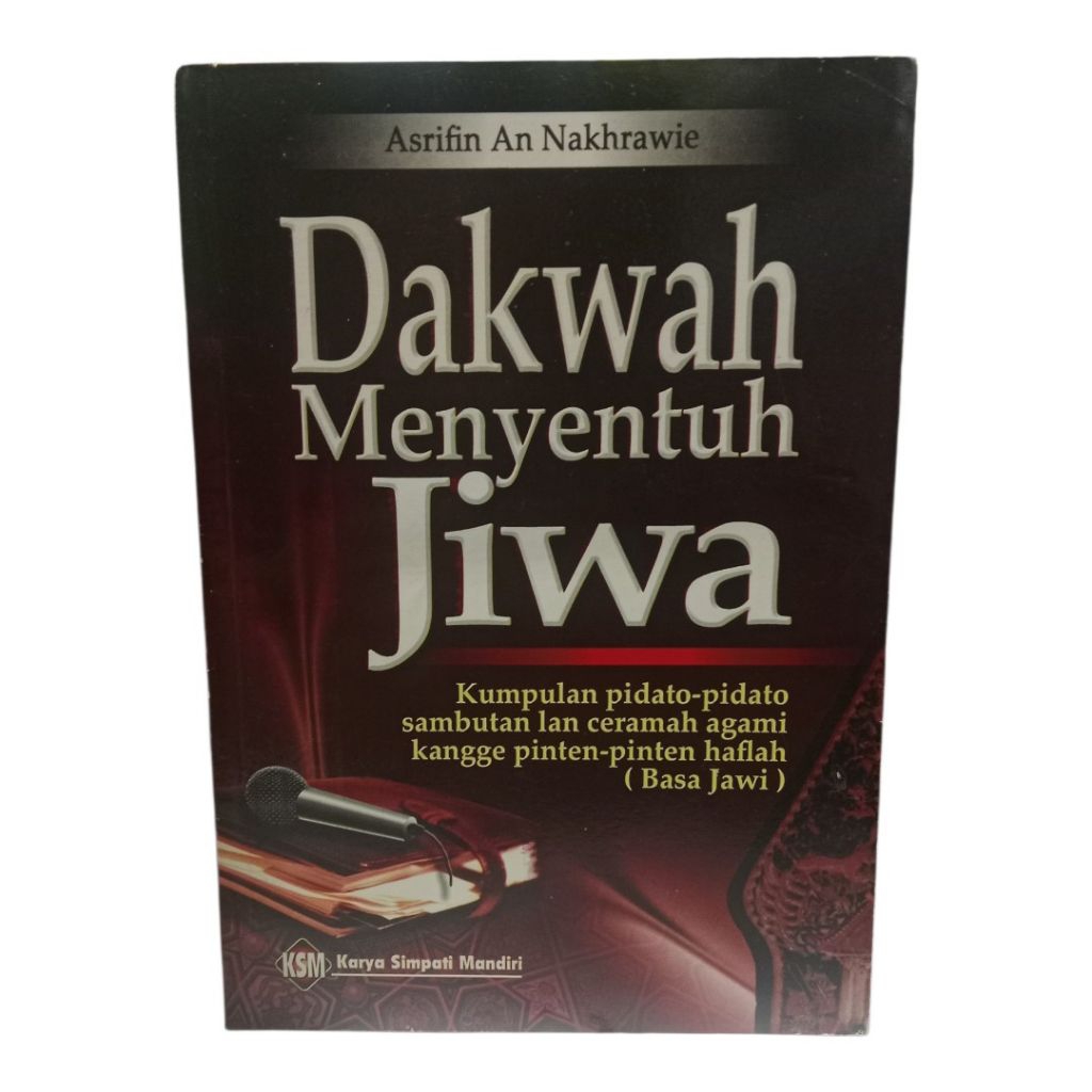Buku Dakwah Menyentuh Jiwa Kumpulan pidato Basa Jawa.