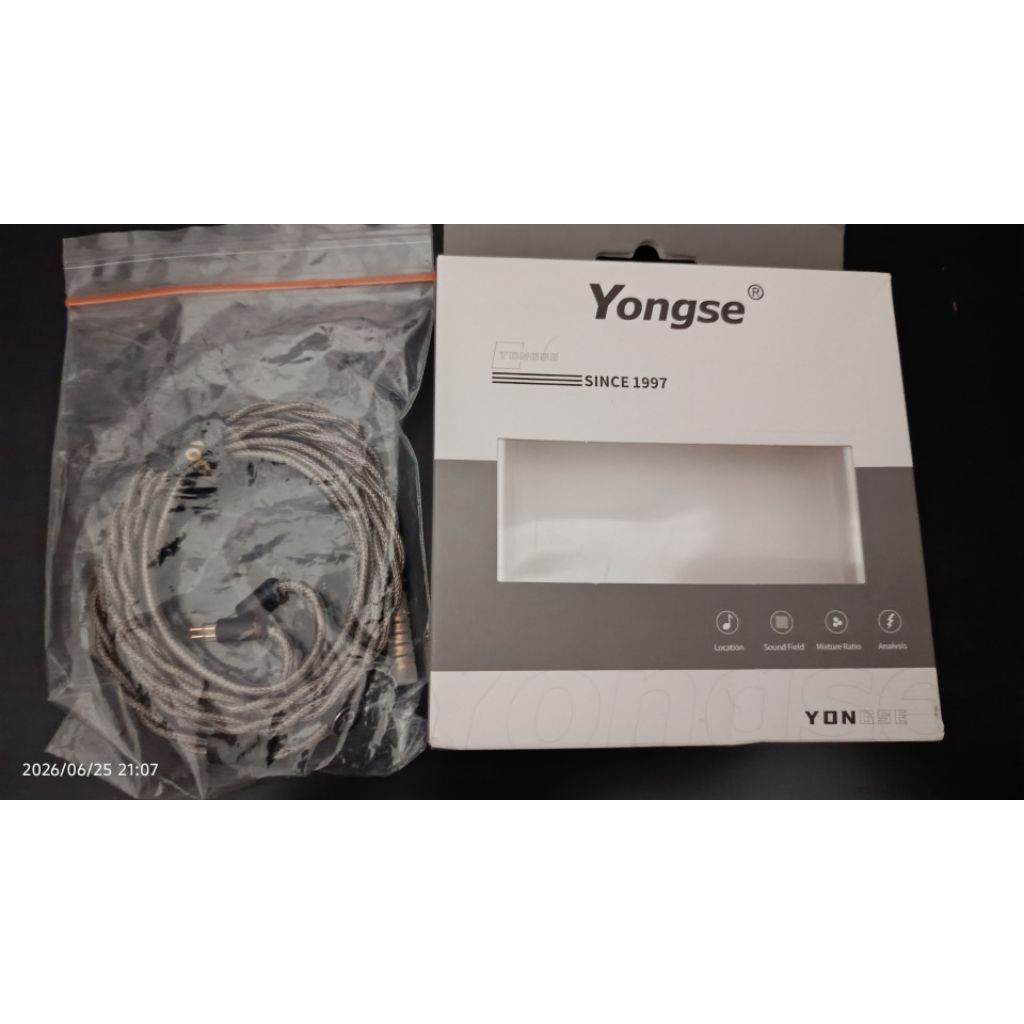 Yongse Grey Bunny 4.4mm new (booked)