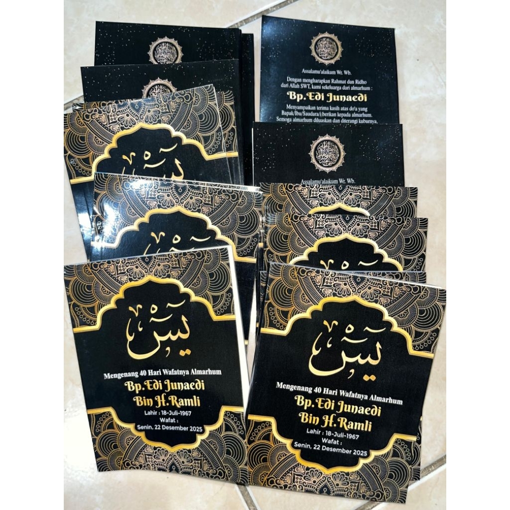 Buku Yasin dan Tahlil 128 Halaman / Yasin Soft Cover 128 Halaman