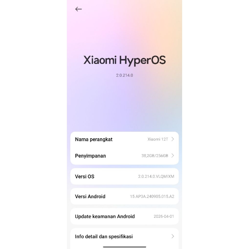 Xiaomi 12T Minus Ganti LCD IPS (Baca Deskripsi)