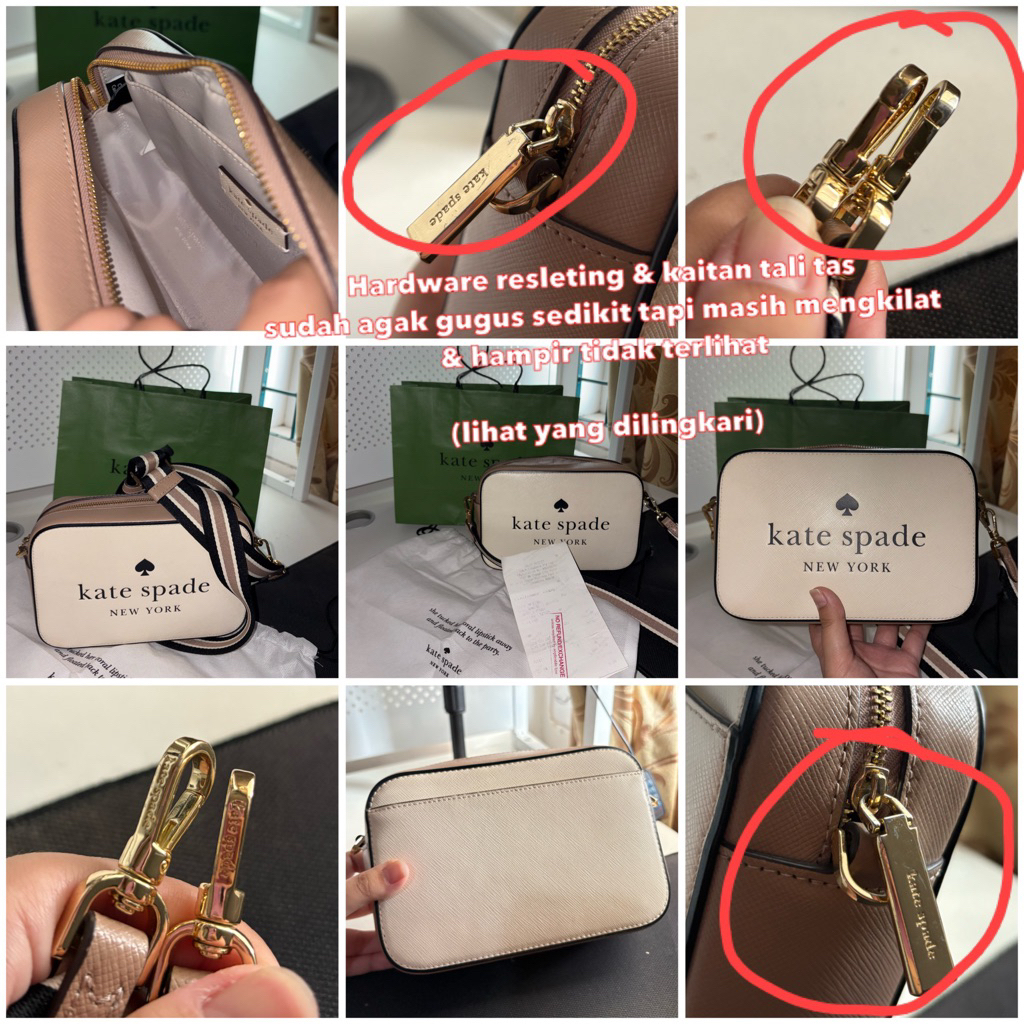 [Termurah] PRELOVED. 100% ORIGINAL beli di Sgpore (ada struknya). Bisa nego tipis. Kate Spade Oh Sna