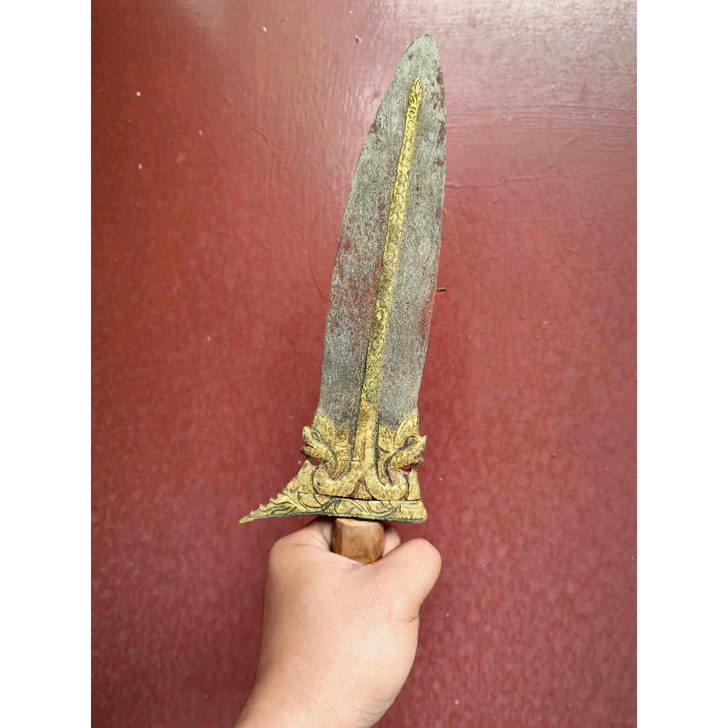 Keris Bethok Naga Kembar Kinatah Kuningan