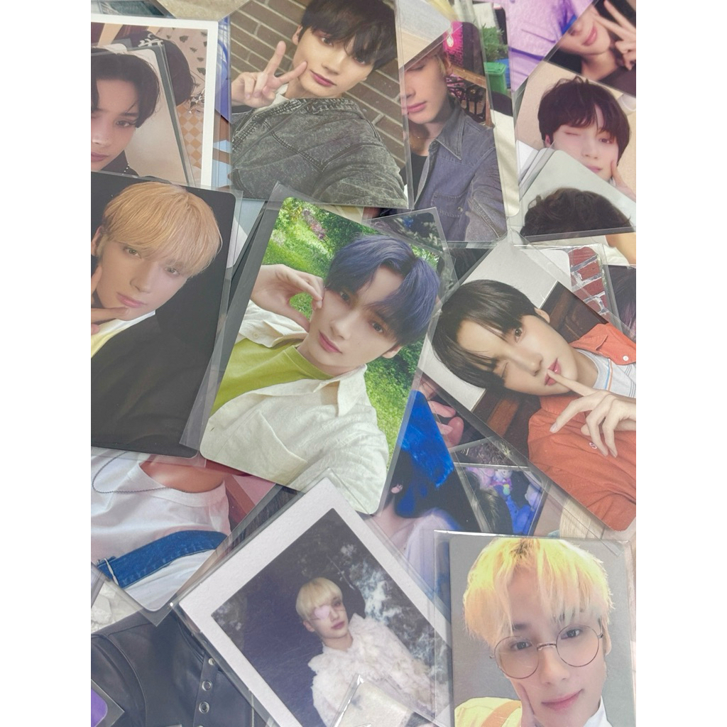 ( READ DESC ) photocard / pc hueningkai txt official pob pre order benefit ld luckydraw pc album