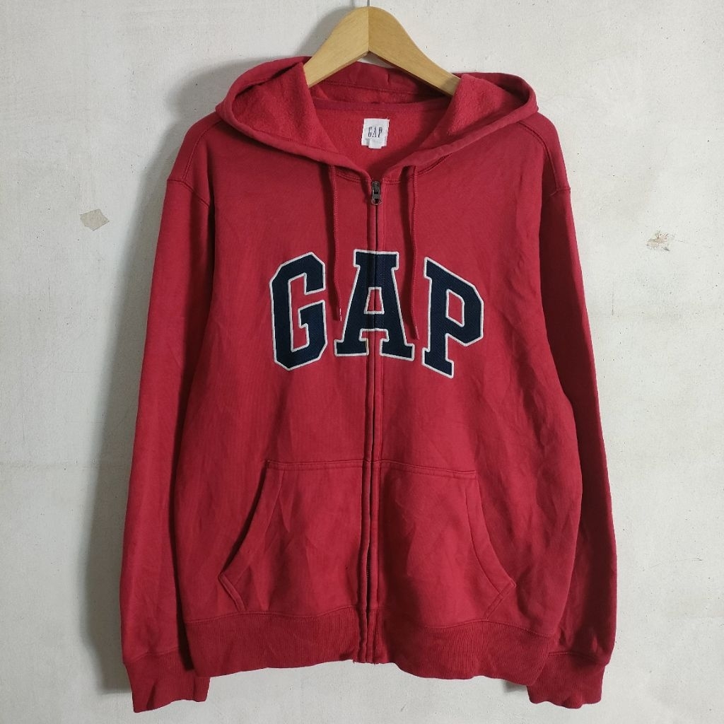 Hoodie GAP Big Logo Full Zipper L