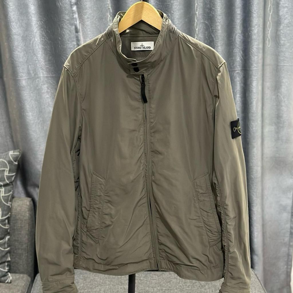 Stone Island Micro Reps Harrington Jacket Authentic Original