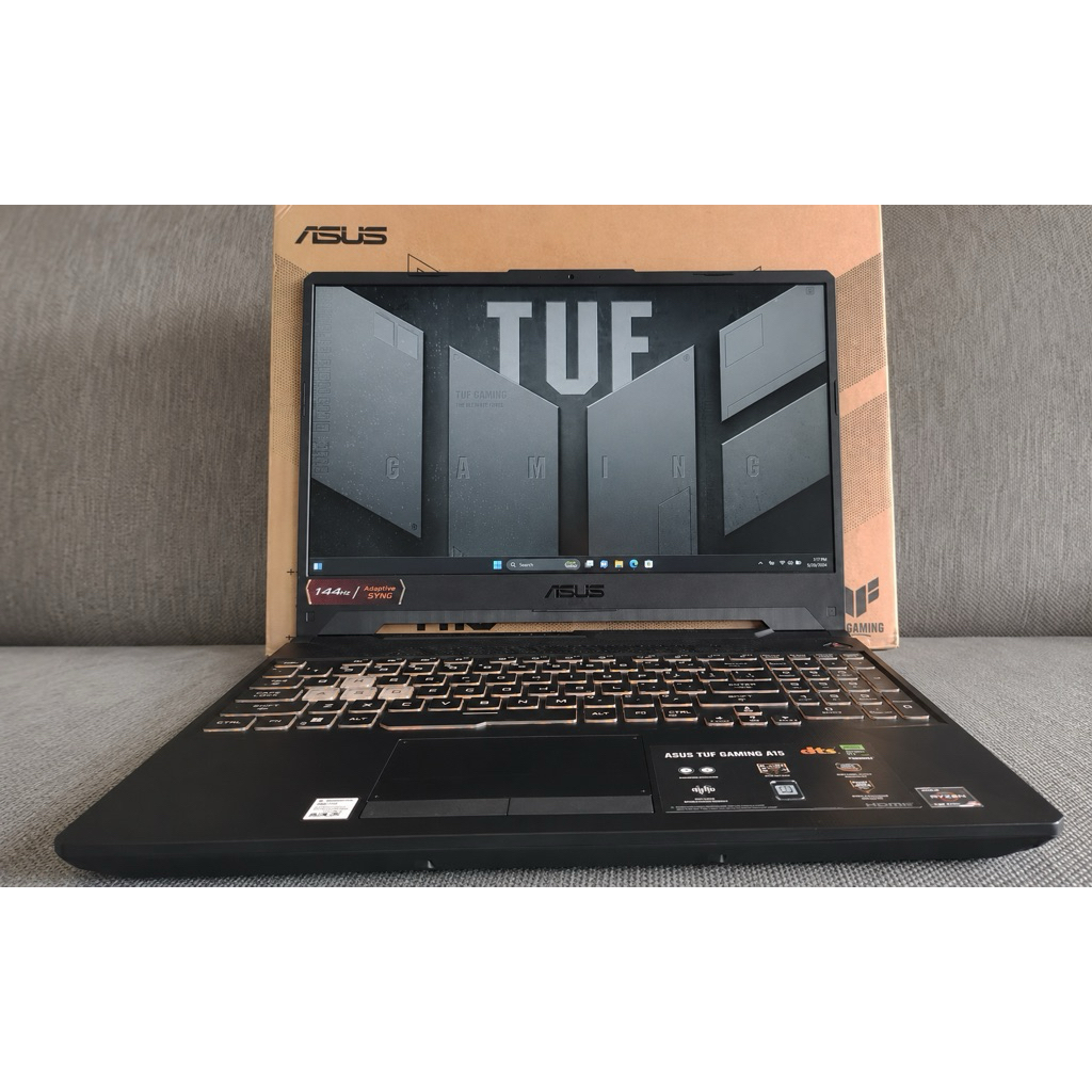 asus tuf a15 amd ryzen 7 rtx3050