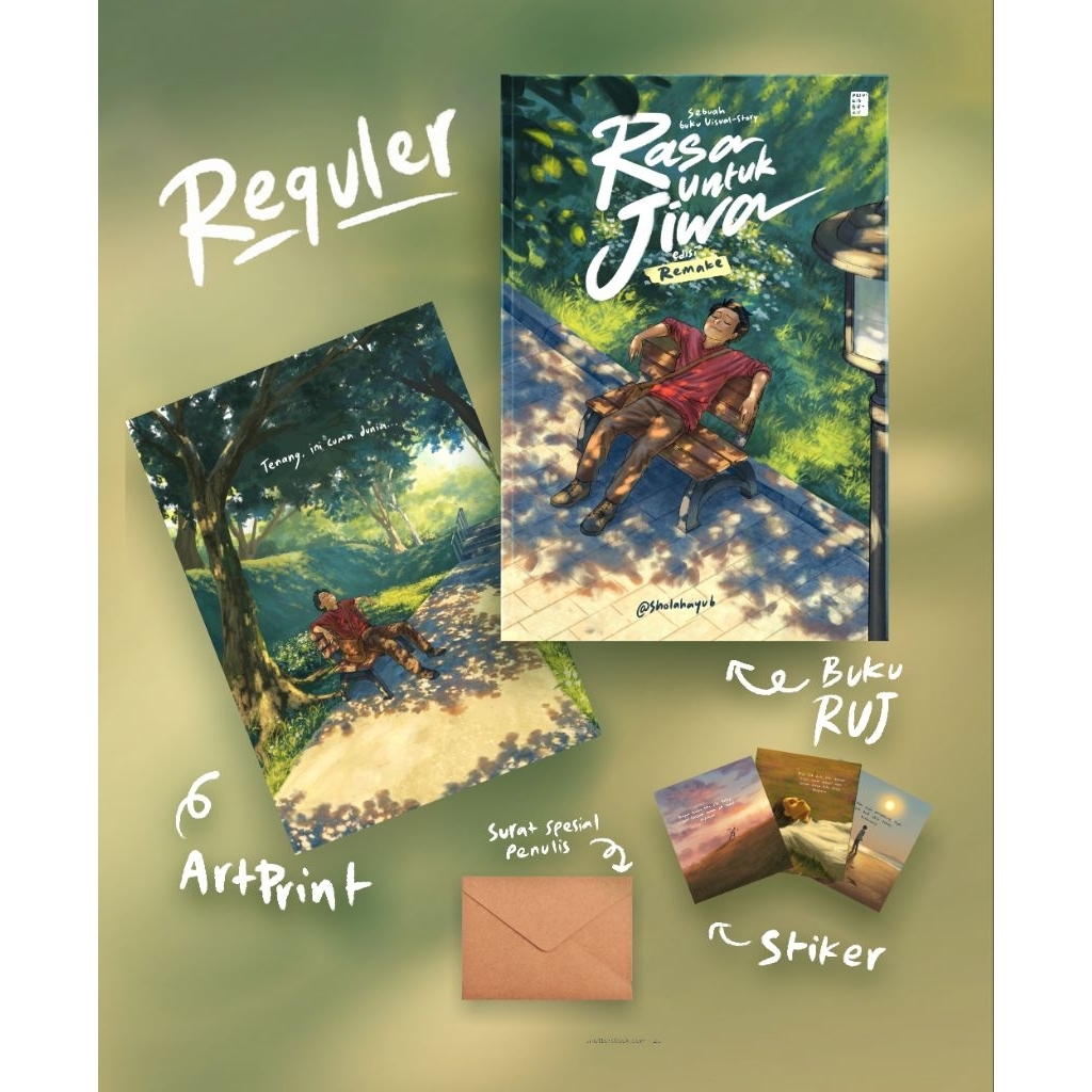 Pre Order Buku Rasa untuk Jiwa edisi remake