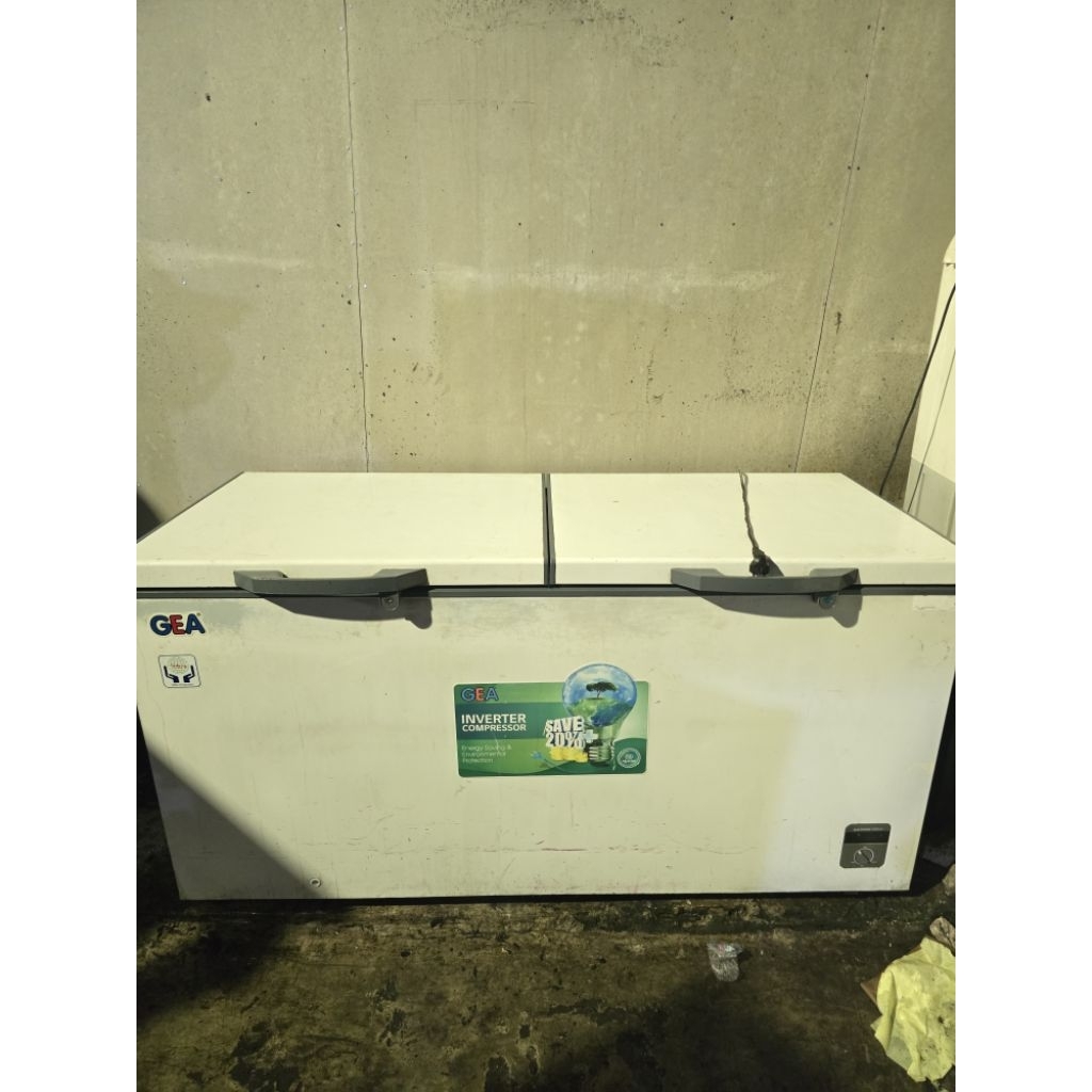 freezer box gea inverter 500 liter