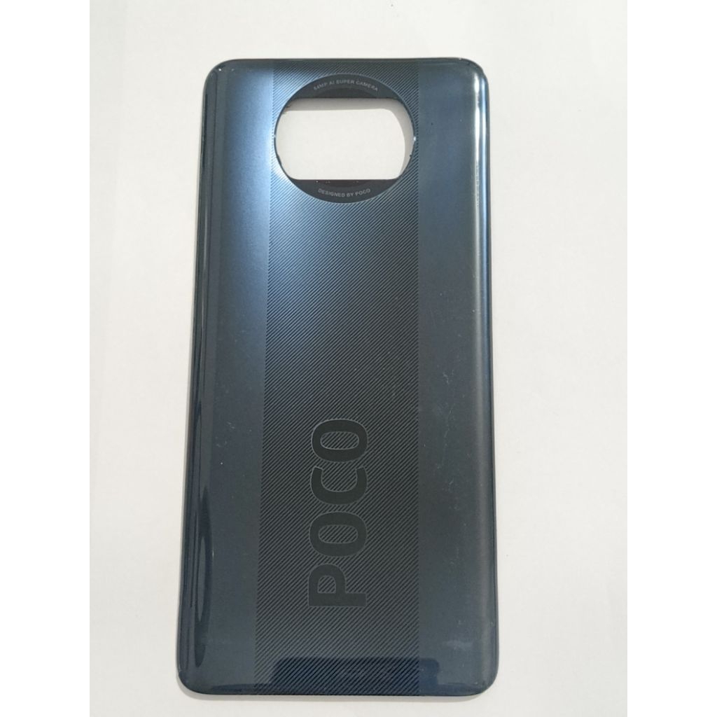 Backdoor/Back Cover Foco X3 Pro Original Copotan/ORI Bawaan Hp.