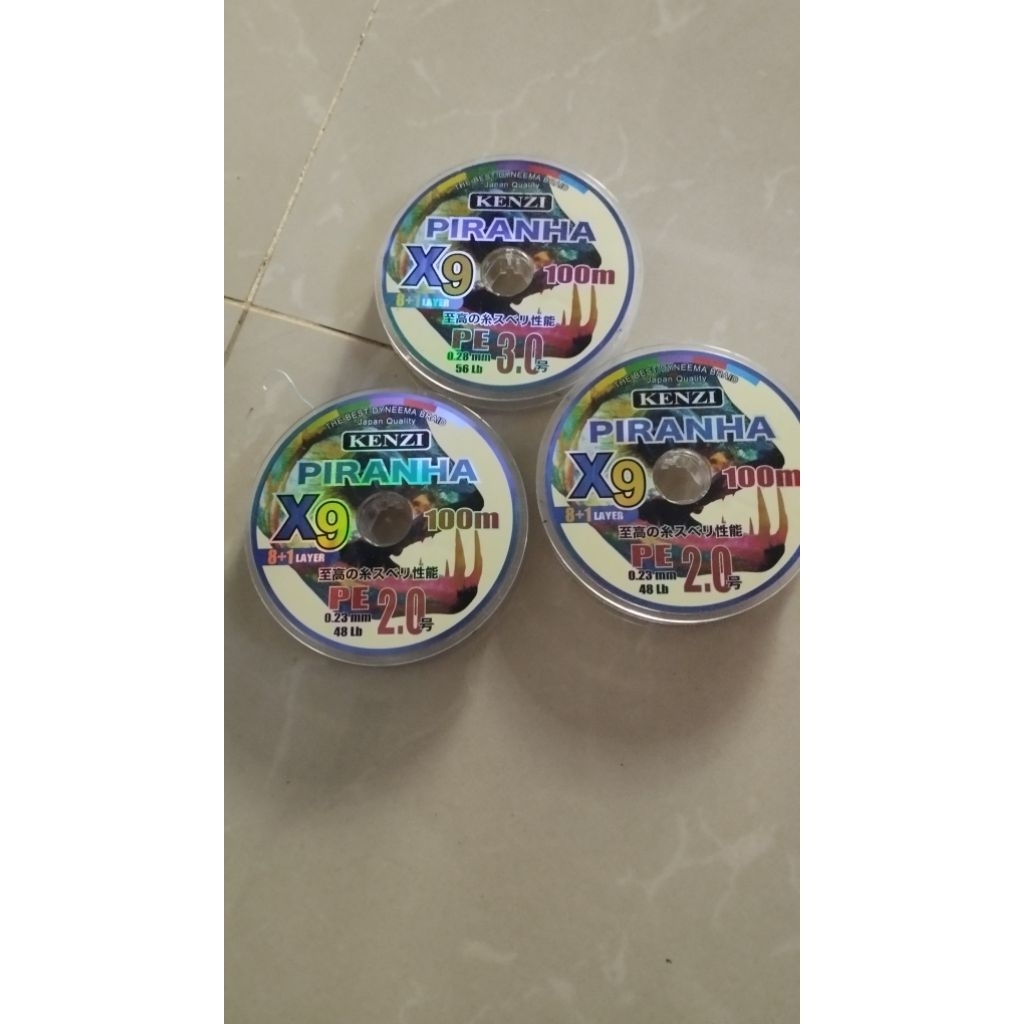 satu set alat pancing