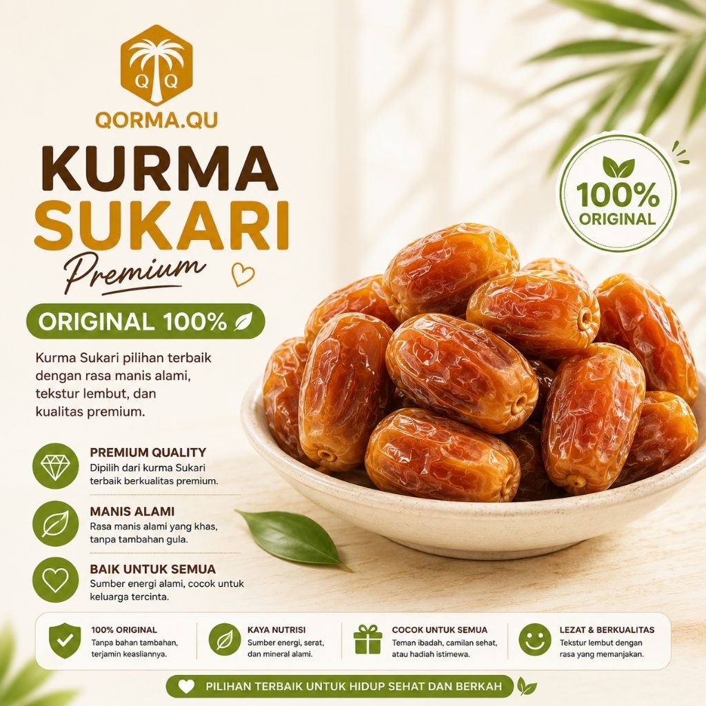 Kurma Sukari Premium | kurma sukari | kurma raja | kurma sukari basah