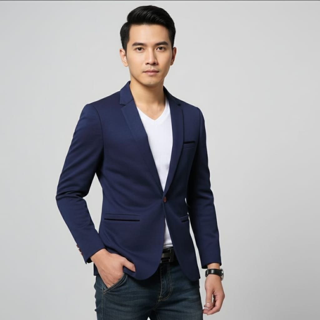 Jas Resmi Pria / Blazer Keren Pria Casual / Jas Santai