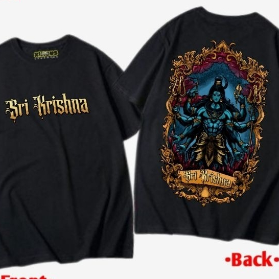 Kaos Baju Sri Krisna | Kaos Culture Bali | Culture Bali Series