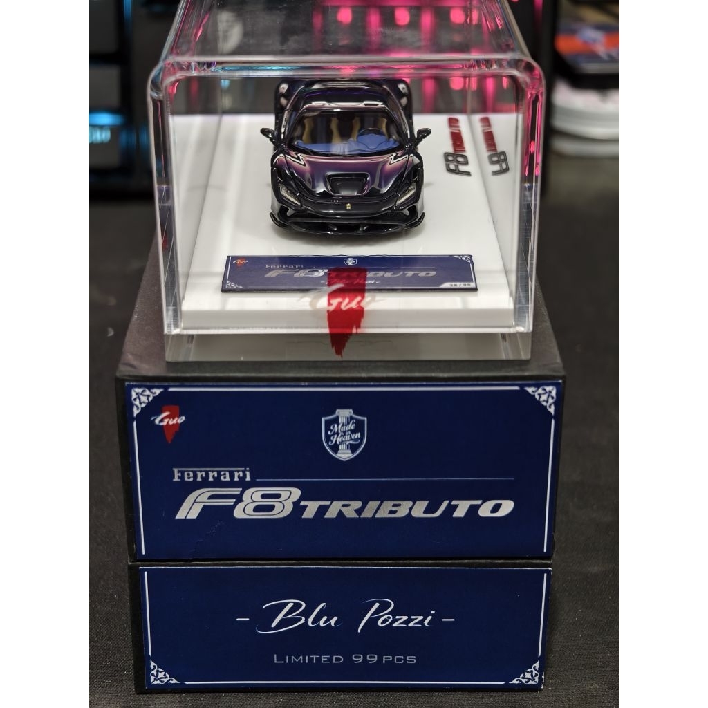 Guo F8 Tributo Blu Pozzi Collab Limited Resin 1/64