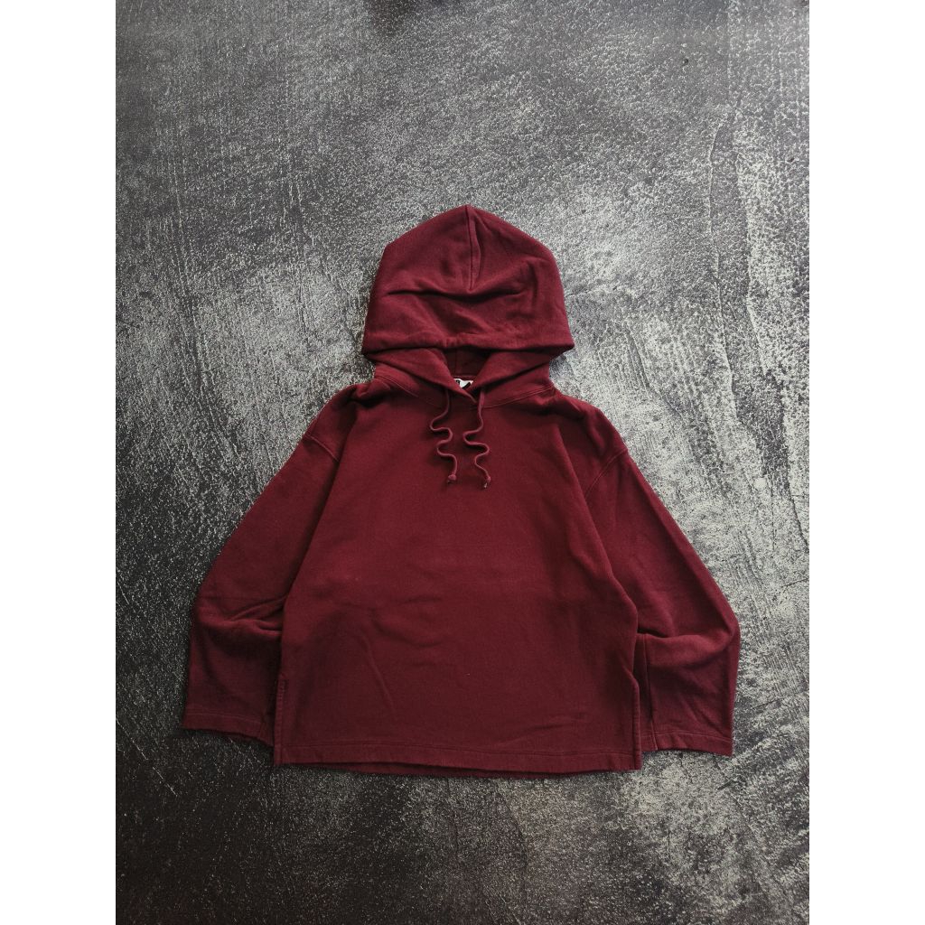 [BACA DESKRIPSI] Hoodie uniqlo U uniqlo maroon uniqlo undercover