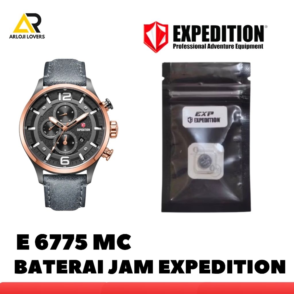Baterai Jam Expedition E 6775 MC Original