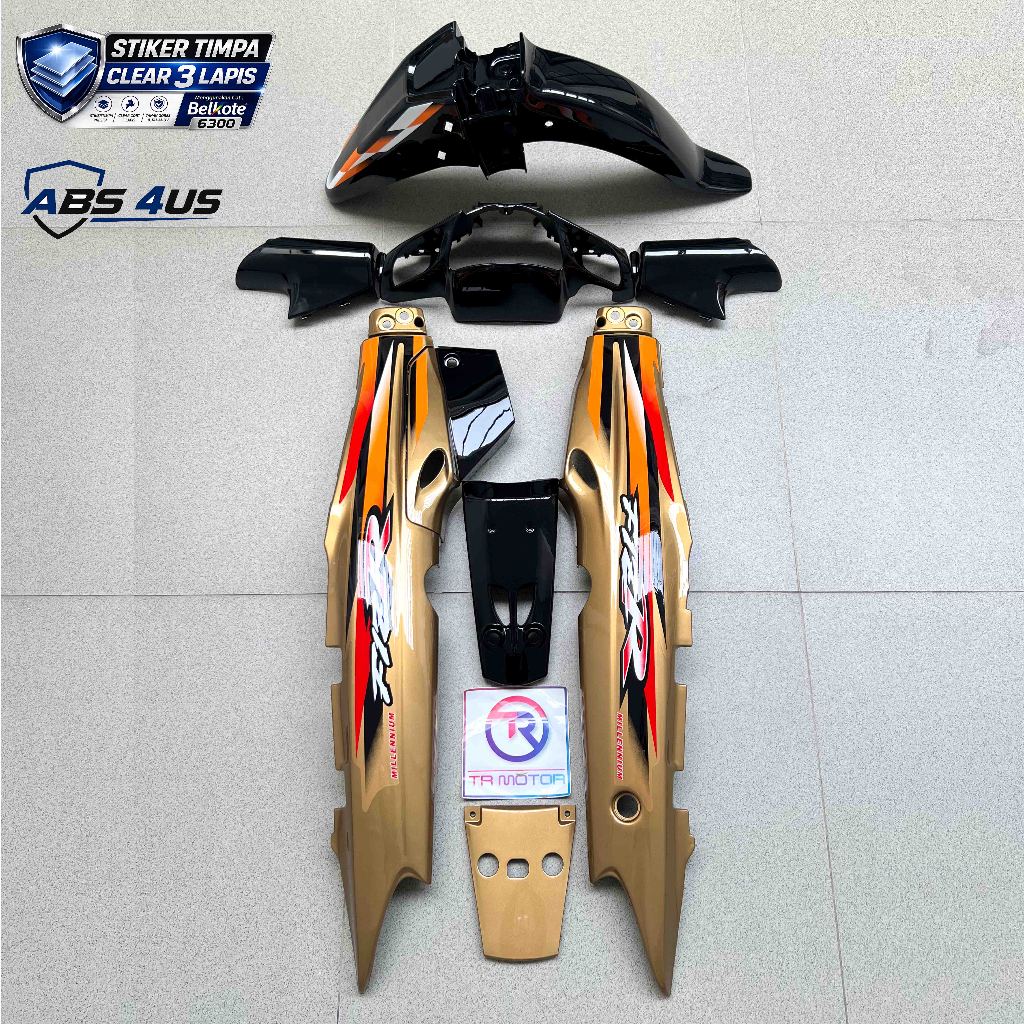 TR A1 - Paket Hemat Body Fizr F1zr 2000 Millenium Gold Orange