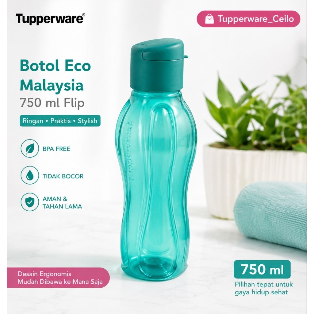 Eco Flip 750 ml Tupperware Malaysia