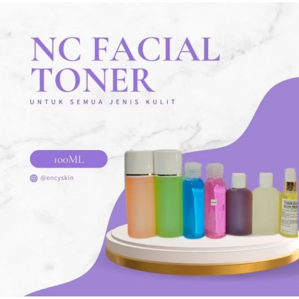 NC FACIAL TONER GLOWING BY NC BEAUTY SKIN // TONER WAJAH BY NC BEAUTY SKIN