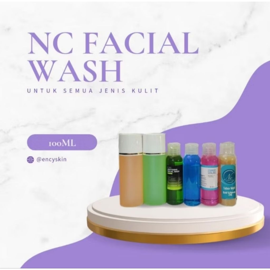 FACIAL WASH BY NC BEAUTY SKIN // SABUN WAJAH NC BEAUTY SKIN