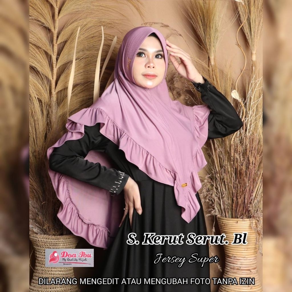 SHELOVESHOPP - HIJAB INSTAN DAILY JILBAB SERUT REMPEL BY DOA IBU HIJAB DOI PREMIUM KERUDUNG SEHARI-H