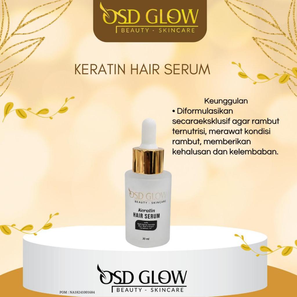 OSD GLOW BEAUTY SKINCARE - Keratin Hair Serum