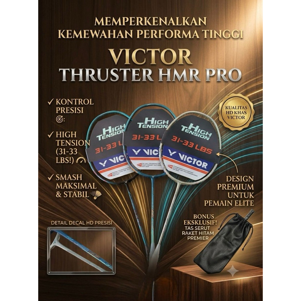 THRUSTER HMR PRO VICTOR FREE TAS SERUT