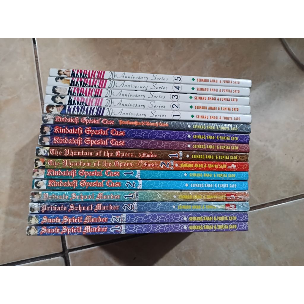 komik kindaichi special case fullset