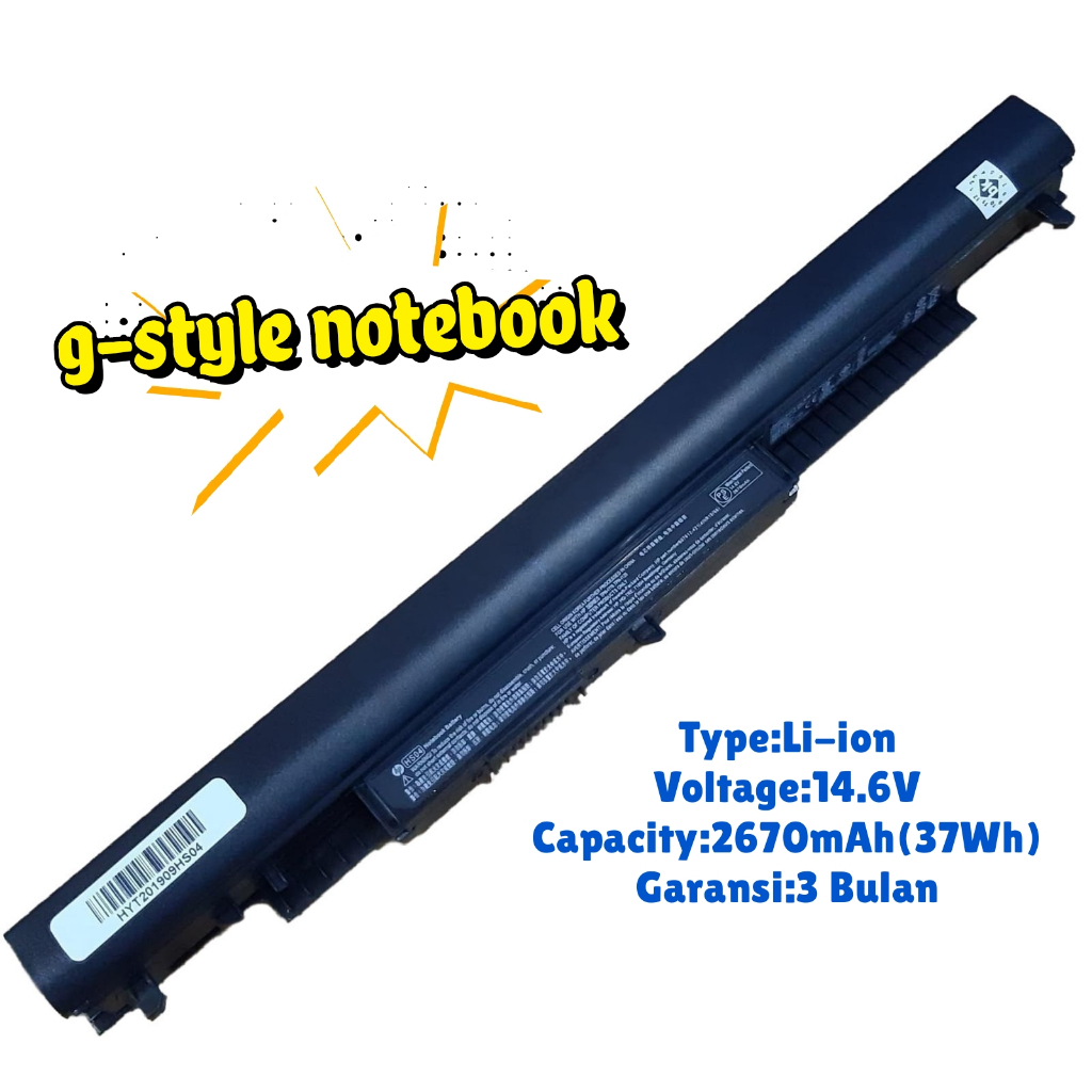 Baterai Laptop HP HS04 Original
