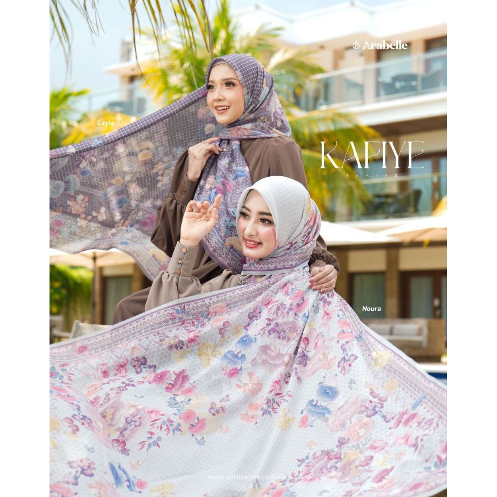Arabelle Kafiye Scarf/ Jilbab Arabelle