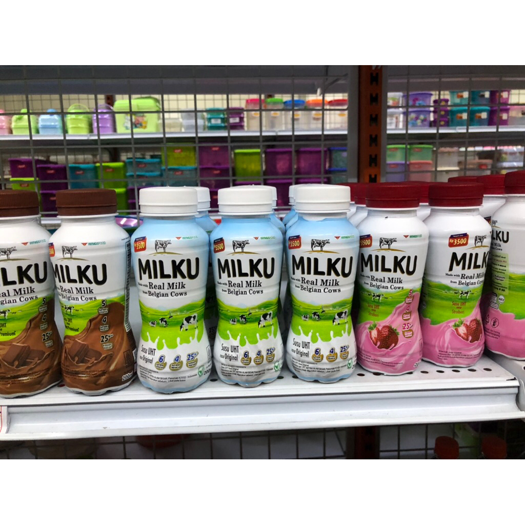 MINUMAN SUSU MILKU 200ml #MARKET