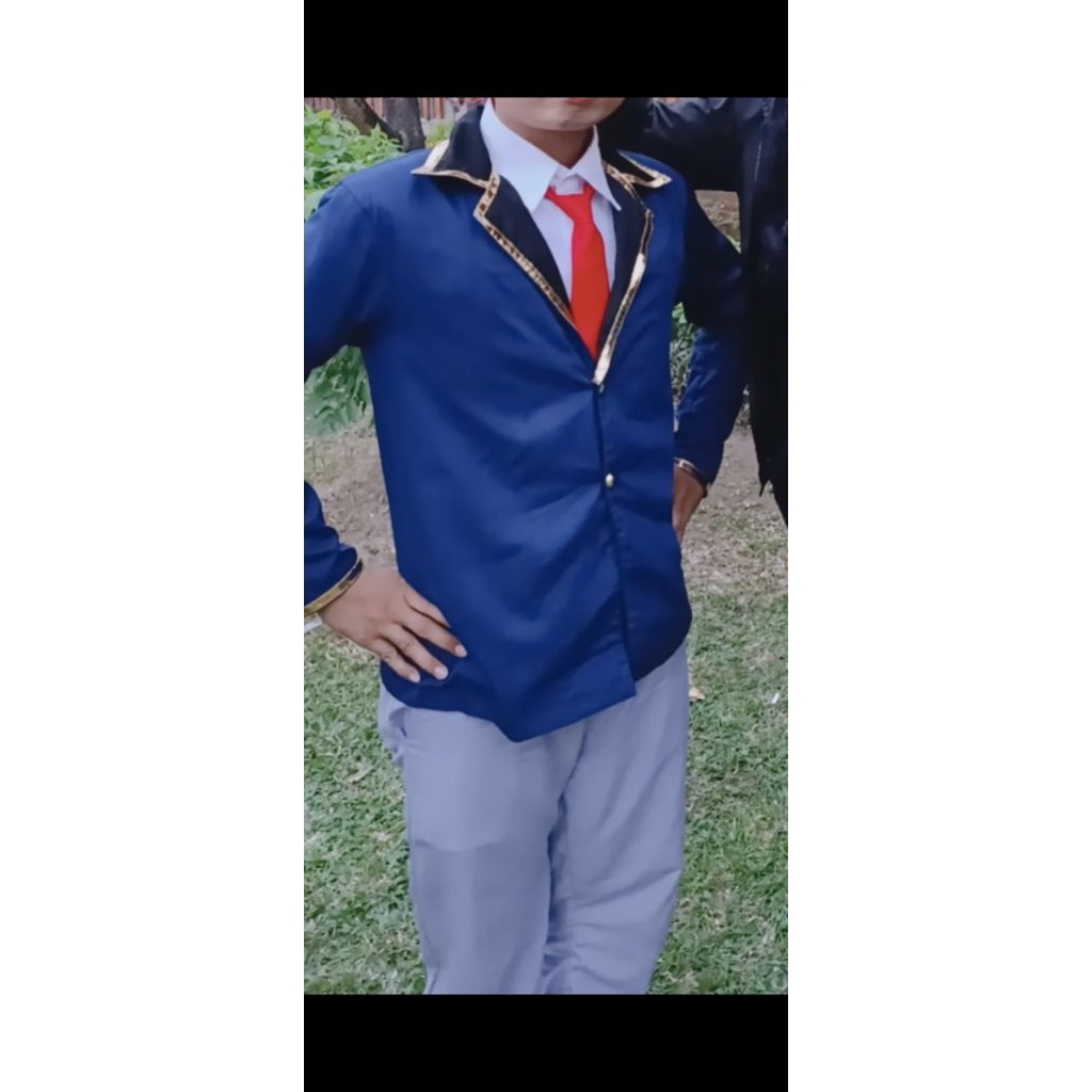 Pakaian Cosplay Aqua Hoshino Oshi No Ko