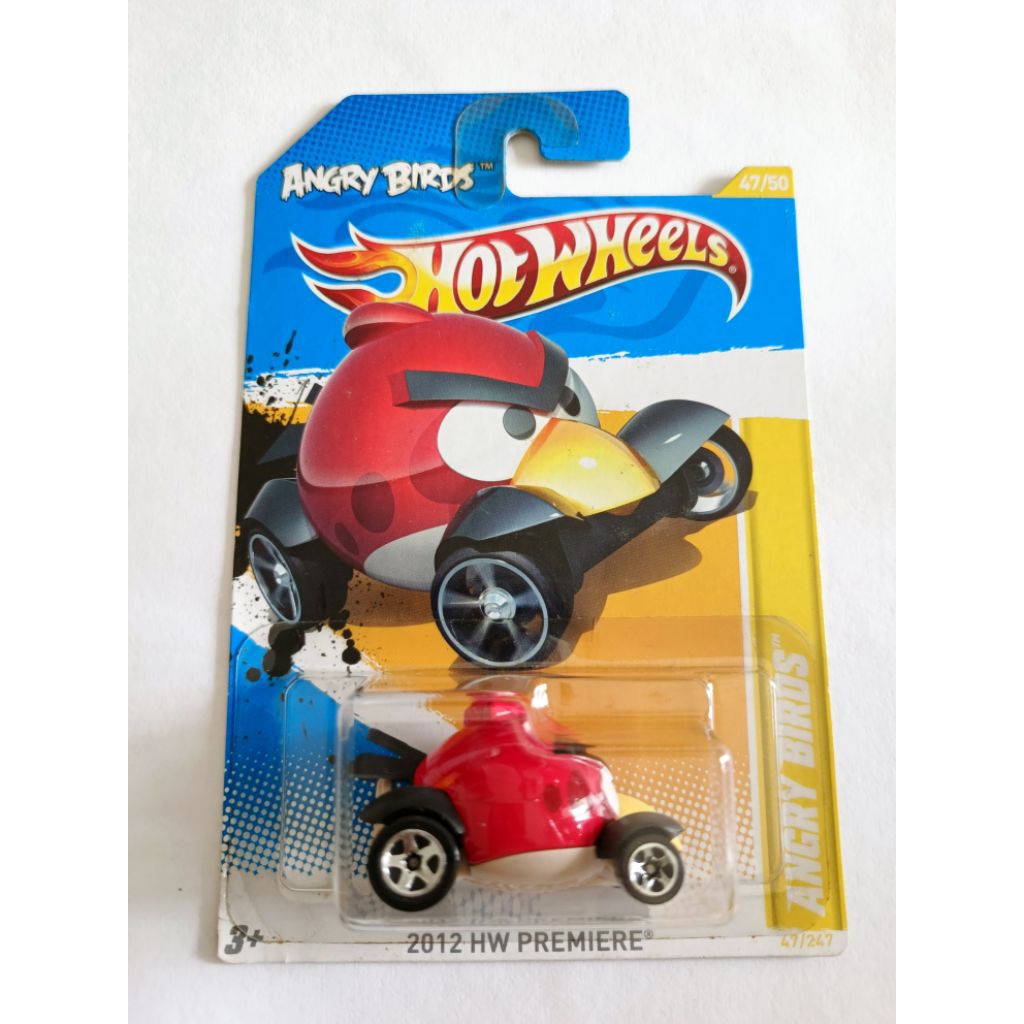 HOTWHEELS ANGRY BIRD RED HW PREMIERE