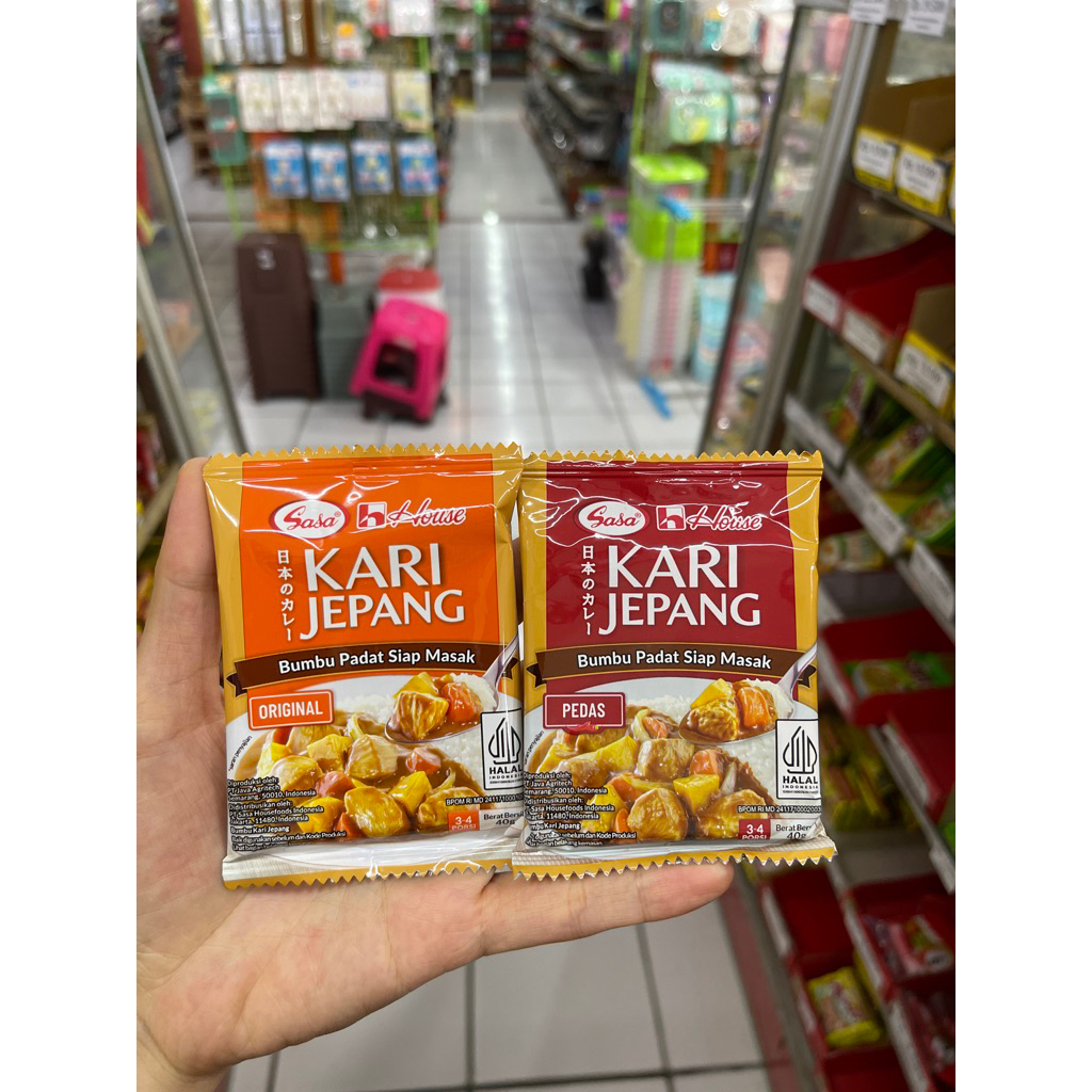 Sasa bumbu padat kari jepang 40g - sasa bumbu kari jepang