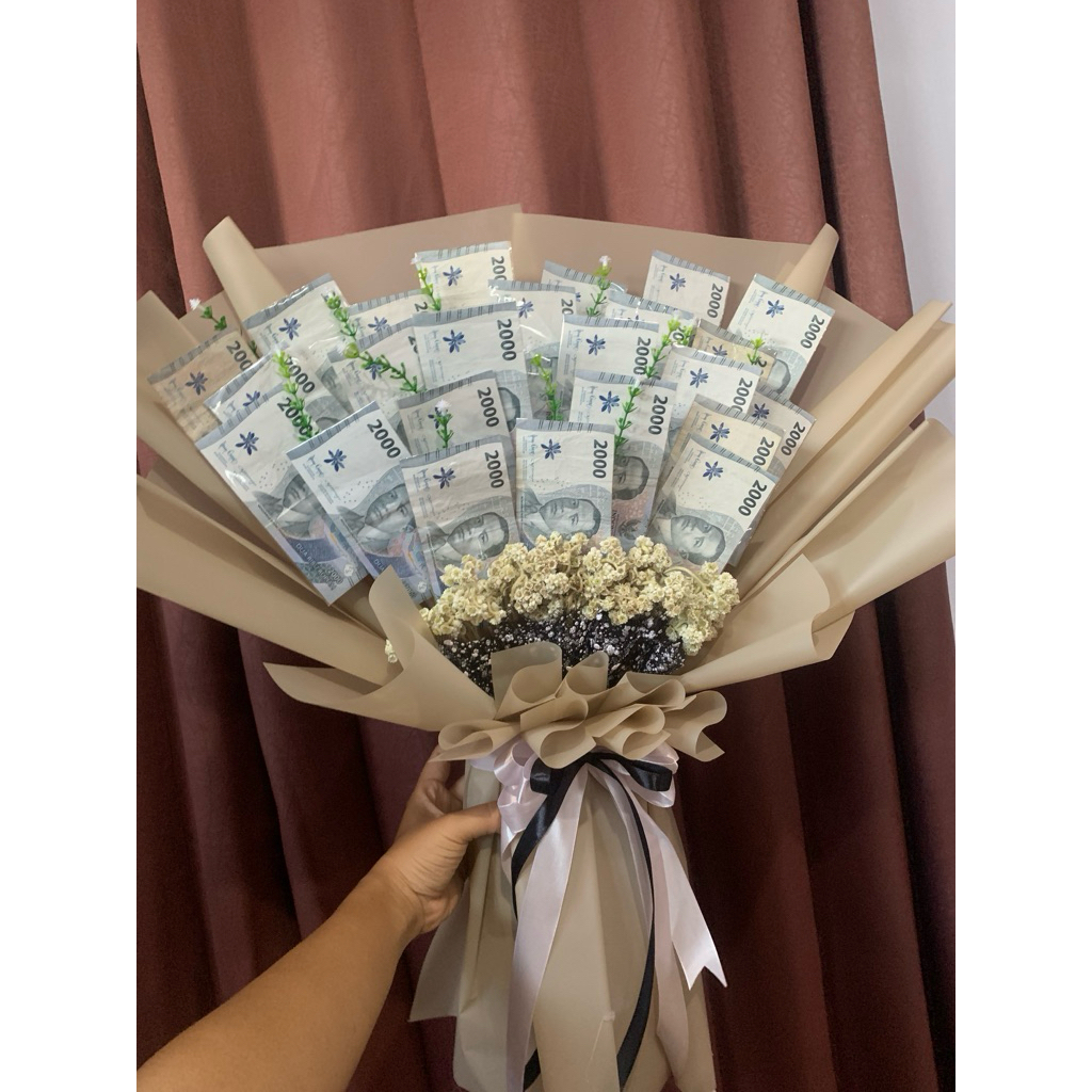 Buket uang/Buket uang kosong/20 lembar uang 2000